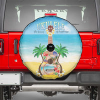 Hawaiian Ukulele Spare Tire Cover Sound Of Happiness LT05 - Polynesian Pride