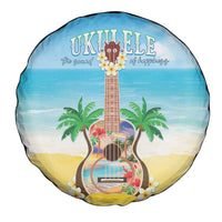 Hawaiian Ukulele Spare Tire Cover Sound Of Happiness LT05 - Polynesian Pride