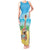 Hawaiian Ukulele Tank Maxi Dress Sound Of Happiness