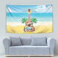 Hawaiian Ukulele Tapestry Sound Of Happiness LT05 - Polynesian Pride
