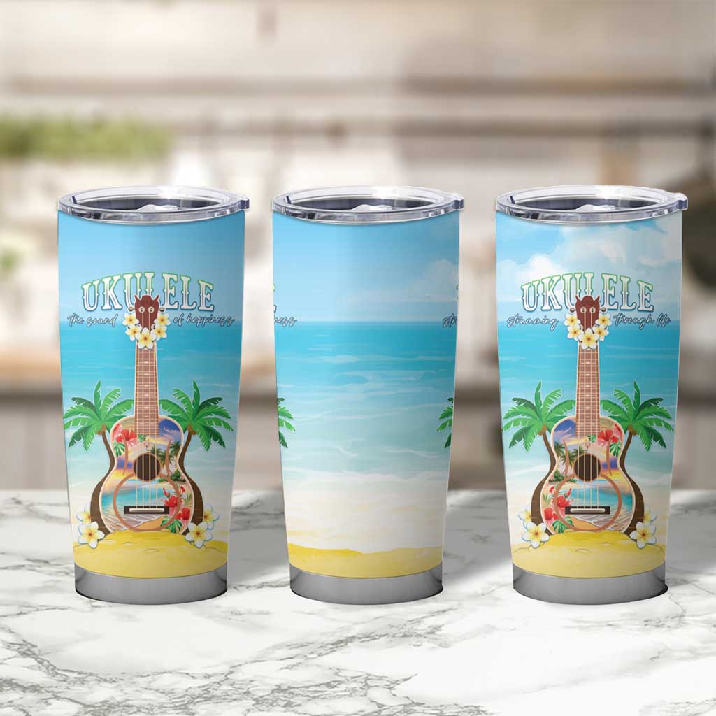 Hawaiian Ukulele Tumbler Cup Sound Of Happiness LT05 - Polynesian Pride