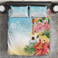 National Ukulele Day Bedding Set Tropical Vibe LT05 Colorful - Polynesian Pride