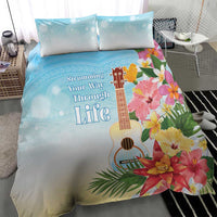 National Ukulele Day Bedding Set Tropical Vibe LT05 - Polynesian Pride