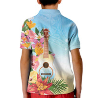 National Ukulele Day Kid Polo Shirt Tropical Vibe LT05 - Polynesian Pride
