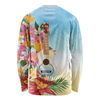 National Ukulele Day Long Sleeve Shirt Tropical Vibe LT05 - Polynesian Pride