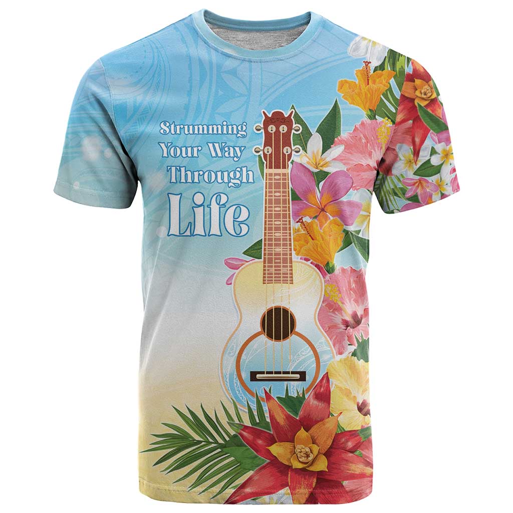 National Ukulele Day T Shirt Tropical Vibe LT05 Colorful - Polynesian Pride