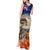 New Zealand ANZAC Day Tank Maxi Dress The Lonesome Pine With Soldier Fern LT05 - Polynesian Pride