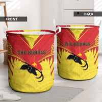 Papua New Guinea Rugby Laundry Basket Kumuls Heritage LT05 - Polynesian Pride