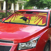 Papua New Guinea Rugby Auto Sun Shade Kumuls Heritage LT05 - Polynesian Pride