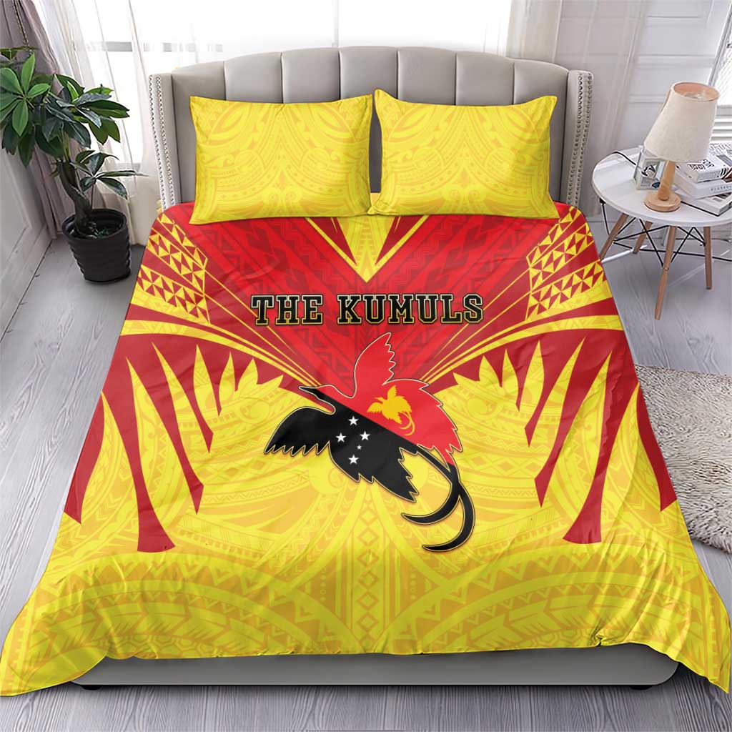 Papua New Guinea Rugby Bedding Set Kumuls Heritage LT05 - Polynesian Pride