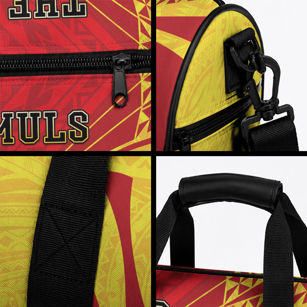 Papua New Guinea Rugby Duffle Bag Kumuls Heritage LT05 - Polynesian Pride