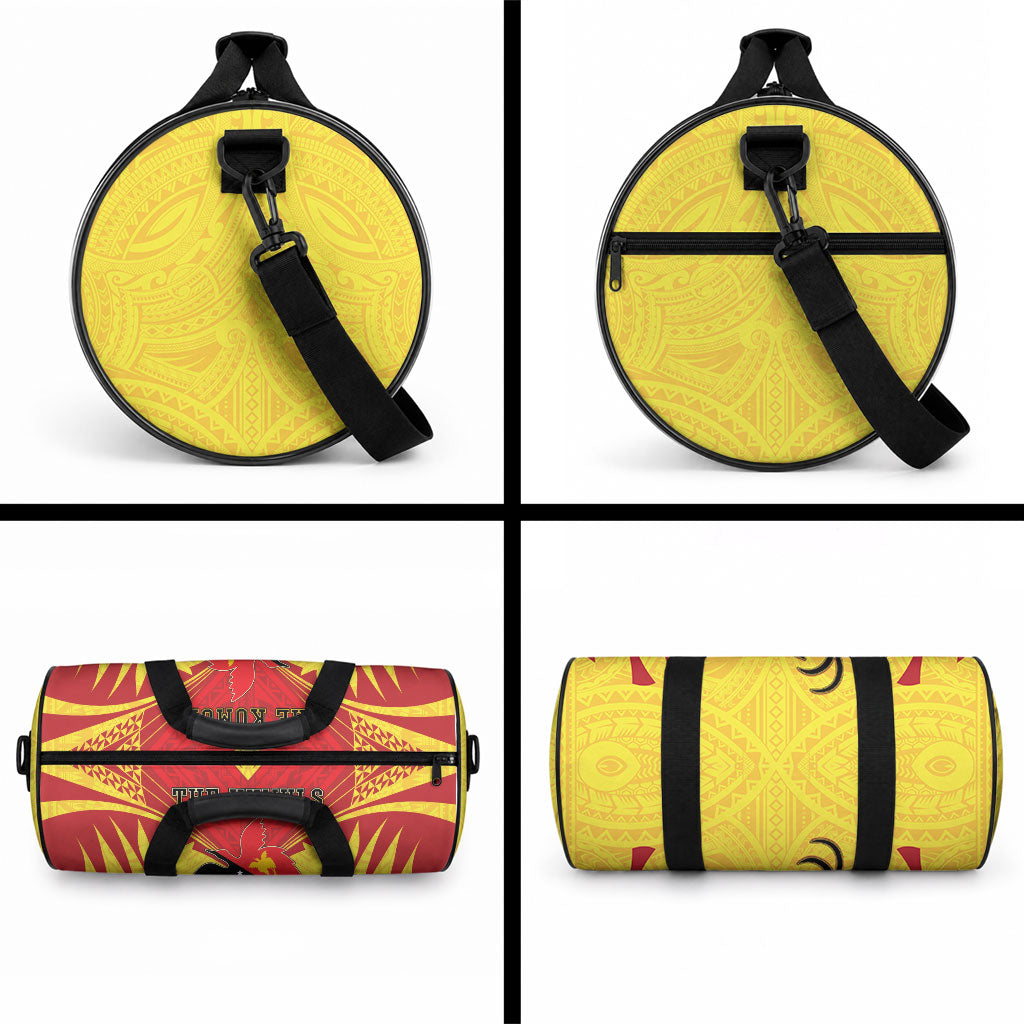Papua New Guinea Rugby Duffle Bag Kumuls Heritage LT05 - Polynesian Pride