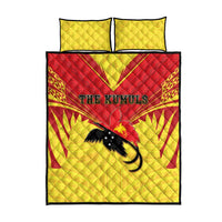 Papua New Guinea Rugby Quilt Bed Set Kumuls Heritage LT05 - Polynesian Pride