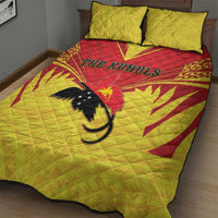 Papua New Guinea Rugby Quilt Bed Set Kumuls Heritage LT05 - Polynesian Pride