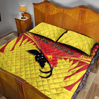 Papua New Guinea Rugby Quilt Bed Set Kumuls Heritage LT05 - Polynesian Pride