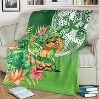 Aloha Hawaii St Patrick's Day Blanket Polynesian Style LT05 - Polynesian Pride