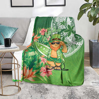 Aloha Hawaii St Patrick's Day Blanket Polynesian Style LT05 - Polynesian Pride
