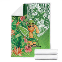 Aloha Hawaii St Patrick's Day Blanket Polynesian Style LT05 - Polynesian Pride