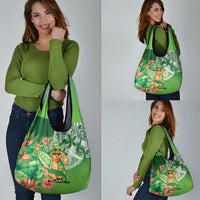 Aloha Hawaii St Patrick's Day Grocery Bag Polynesian Style LT05 - Polynesian Pride