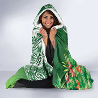 Aloha Hawaii St Patrick's Day Hooded Blanket Polynesian Style LT05 - Polynesian Pride