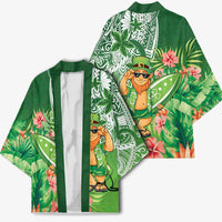 Aloha Hawaii St Patrick's Day Kimono Polynesian Style LT05 - Polynesian Pride