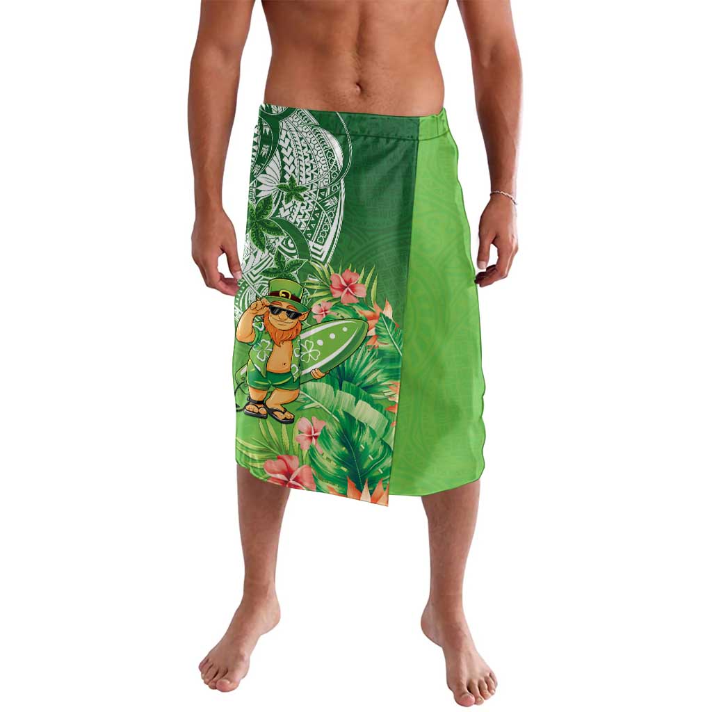 Aloha Hawaii St Patrick's Day Lavalava Polynesian Style LT05 Green - Polynesian Pride