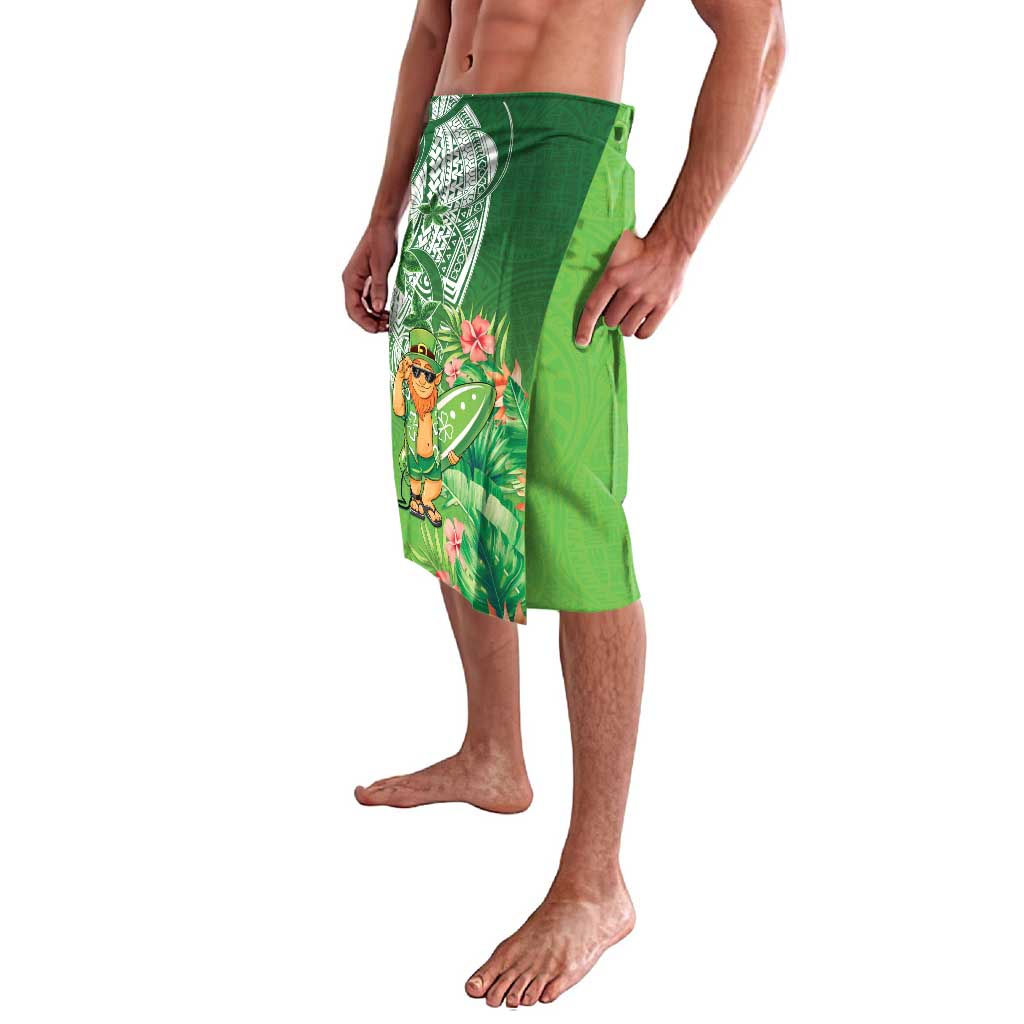 Aloha Hawaii St Patrick's Day Lavalava Polynesian Style LT05 - Polynesian Pride
