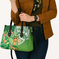 Aloha Hawaii St Patrick's Day Leather Bag Polynesian Style LT05 - Polynesian Pride