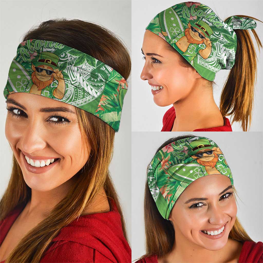 Aloha Hawaii St Patrick's Day Neck Gaiter Polynesian Style LT05 - Polynesian Pride