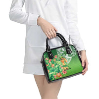 Aloha Hawaii St Patrick's Day Shoulder Handbag Polynesian Style LT05 - Polynesian Pride