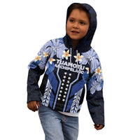 French Polynesia Tuamotu Archipelago Kid Hoodie Polynesian Pattern Unique Style LT05 - Polynesian Pride