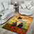 Australia And New Zealand ANZAC Day Area Rug Kangaroo And Kiwi Bird Soldiers Lest We Forget