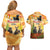 Australia And New Zealand ANZAC Day Couples Matching Off Shoulder Short Dress and Hawaiian Shirt Kangaroo And Kiwi Bird Soldiers Lest We Forget LT05 - Polynesian Pride