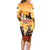 Australia And New Zealand ANZAC Day Family Matching Long Sleeve Bodycon Dress and Hawaiian Shirt Kangaroo And Kiwi Bird Soldiers Lest We Forget LT05 - Polynesian Pride