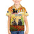 Australia And New Zealand ANZAC Day Family Matching Long Sleeve Bodycon Dress and Hawaiian Shirt Kangaroo And Kiwi Bird Soldiers Lest We Forget LT05 Son's Shirt Yellow - Polynesian Pride