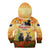 Australia And New Zealand ANZAC Day Kid Hoodie Kangaroo And Kiwi Bird Soldiers Lest We Forget LT05 - Polynesian Pride