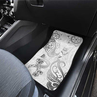 Brain Cancer Awareness Car Mats Ribbon Polynesian Pattern LT05 - Polynesian Pride