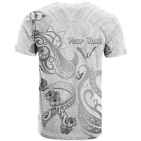 Personalised Brain Cancer Awareness T Shirt Ribbon Polynesian Pattern LT05 - Polynesian Pride
