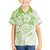 Polynesian Pattern With Plumeria Flowers Hawaiian Shirt Lime Green