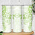 Lime Green Polynesian Pattern With Plumeria Flowers Skinny Tumbler