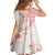 Polynesian Pattern With Plumeria Flowers Family Matching Summer Maxi Dress and Hawaiian Shirt Orange Peach