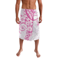 Polynesian Pattern With Plumeria Flowers Lavalava Pink LT05 Pink - Polynesian Pride