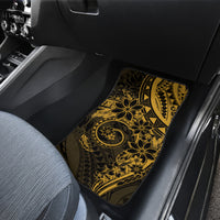 Polynesian Sunset Plumeria Car Mats Gold Polynesian Tattoo LT05 - Polynesian Pride