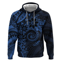 Polynesian Sunset Plumeria Hoodie Navy Polynesian Tattoo LT05 Pullover Hoodie Navy - Polynesian Pride