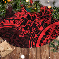 Polynesian Sunset Plumeria Tree Skirt Red Polynesian Tattoo LT05 - Polynesian Pride