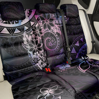 Polynesian Sunset Plumeria Back Car Seat Cover Galaxy Polynesian Tattoo LT05 - Polynesian Pride