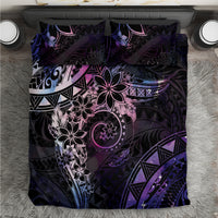 Polynesian Sunset Plumeria Bedding Set Galaxy Polynesian Tattoo LT05 Galaxy - Polynesian Pride
