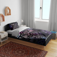 Polynesian Sunset Plumeria Bedding Set Galaxy Polynesian Tattoo LT05 - Polynesian Pride