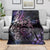 Polynesian Sunset Plumeria Blanket Galaxy Polynesian Tattoo