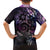 Polynesian Sunset Plumeria Family Matching Long Sleeve Bodycon Dress and Hawaiian Shirt Galaxy Polynesian Tattoo